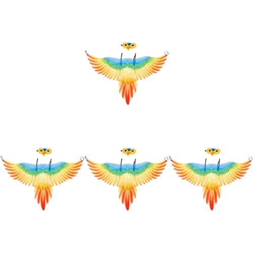 Healvian 4 Sätze Vogel Kostüm mit Flügel und Haarreif für Halloween Cosplay Zubehör für Bühnenaufführungen Leuchtende Farben Einfach Anzuziehen Langlebiges Material Healvian 4 Sätze Vogel Kostüm mit Flügel und Haarreif für Halloween Cosplay Zubehör für Bühnenaufführungen Leuchtende Farben Einfach Anzuziehen Langlebiges Material von Healvian