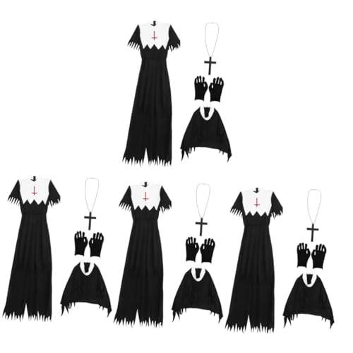 Healvian 4 Sätze Zombie Kostüm für Halloween Horror Outfit für Cosplay Bühnenaufführungen Strapazierfähig für Kostümpartys Veranstaltungen Healvian 4 Sätze Zombie Kostüm für Halloween Horror Outfit für Cosplay Bühnenaufführungen Strapazierfähig für Kostümpartys Veranstaltungen von Healvian