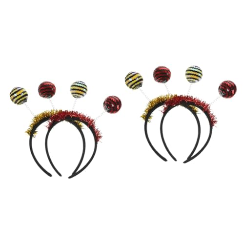Healvian 4 Stck. Halloween Haarreif mit Pailletten Design Langlebiges Erwachsenen Halloween Kostümzubehör Modischer Kopfschmuck für Party und Karneval von Healvian