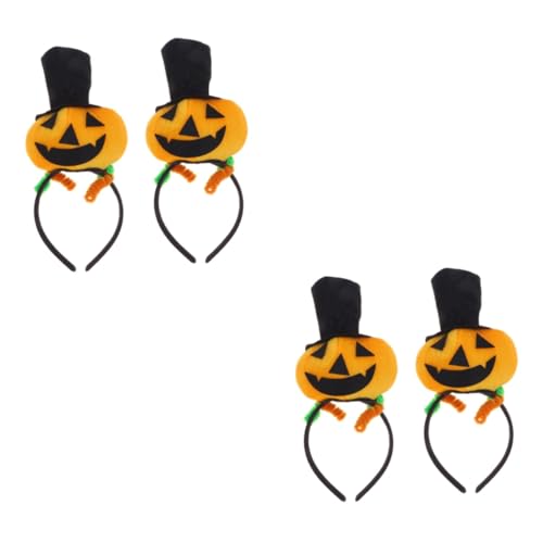 Healvian 4 Stck. Halloween Teiliges Kürbis Ball Haarreif aus Weiches Haarband für Erwachsene für Halloween Karneval Kostüm und Partydekoration Healvian 4 Stck. Halloween Teiliges Kürbis Ball Haarreif aus Weiches Haarband für Erwachsene für Halloween Karneval Kostüm und Partydekoration von Healvian