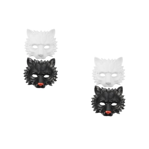 Healvian 4 Stck. Löwenmaske für Erwachsene PU Maske für Halloween Karneval und Kostümpartys Elastischer Kopfgurt Lebensechtes Design für Maskeraden und Auftritte Healvian 4 Stck. Löwenmaske für Erwachsene PU Maske für Halloween Karneval und Kostümpartys Elastischer Kopfgurt Lebensechtes Design für Maskeraden und Auftritte von Healvian