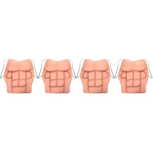 Healvian 4 Stück Cosplay Fake Muscle Garment für Männer Kunstmuskelkostüm für Halloween Feiern Silikon Eva Material Leicht und Tragbar für Kostümpartys und Lustige Verkleidungen Healvian 4 Stück Cosplay Fake Muscle Garment für Männer Kunstmuskelkostüm für Halloween Feiern Silikon Eva Material Leicht und Tragbar für Kostümpartys und Lustige Verkleidungen von Healvian