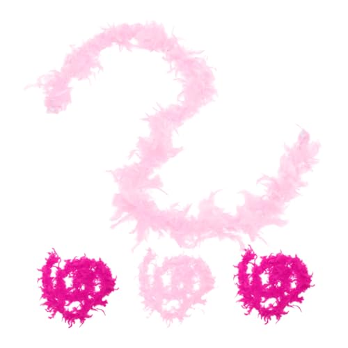 Healvian 4 Stück Federstreifendekoration Boas Heiße Rosa Boa Party Für DIY-boa Boa-zubehör Zum Selbermachen Bunte Boa Kleidung Boa Nähboa Truthahnfederboa Boa Zum Basteln Healvian 4 Stück Federstreifendekoration Boas Heiße Rosa Boa Party Für DIY-boa Boa-zubehör Zum Selbermachen Bunte Boa Kleidung Boa Nähboa Truthahnfederboa Boa Zum Basteln von Healvian
