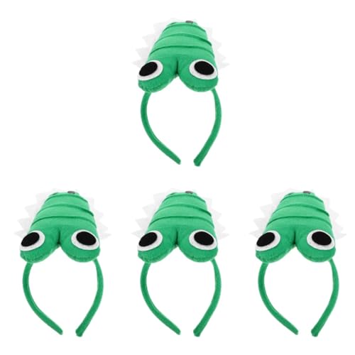 Healvian 4 Stück Halloween Cosplay Kopfband mit Niedlichem Krokodil Design Kopfbedeckung für Partys und Festliche Anlässe aus Weichem Plüschmaterial Bequem und Langlebig Healvian 4 Stück Halloween Cosplay Kopfband mit Niedlichem Krokodil Design Kopfbedeckung für Partys und Festliche Anlässe aus Weichem Plüschmaterial Bequem und Langlebig von Healvian