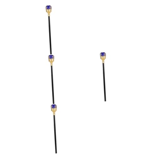 Healvian 4 Stück Königlicher Zauberstab für Hochwertiges Rollenspiel Zubehör für Halloween und Cosplay Leicht und Langlebig für Partys und Dekoration Healvian 4 Stück Königlicher Zauberstab für Hochwertiges Rollenspiel Zubehör für Halloween und Cosplay Leicht und Langlebig für Partys und Dekoration von Healvian