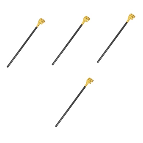Healvian 4 Stück Lion Cane Cosplay Gehstock mit Löwenkopf für Halloween Robustes Kostümzubehör für Themenpartys Maskeraden und Bühnenaufführungen zur Steigerung der Festtagsatmosphäre Healvian 4 Stück Lion Cane Cosplay Gehstock mit Löwenkopf für Halloween Robustes Kostümzubehör für Themenpartys Maskeraden und Bühnenaufführungen zur Steigerung der Festtagsatmosphäre von Healvian