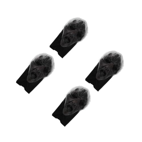 Healvian 4 Stück Realistische Hexenmaske mit Herausgestreckter Gruseliges Gesicht Vollgesichtsmaske für Halloween Erwachsene Atmungsaktiv Langlebig für Cosplay und Kostümpartys Healvian 4 Stück Realistische Hexenmaske mit Herausgestreckter Gruseliges Gesicht Vollgesichtsmaske für Halloween Erwachsene Atmungsaktiv Langlebig für Cosplay und Kostümpartys von Healvian