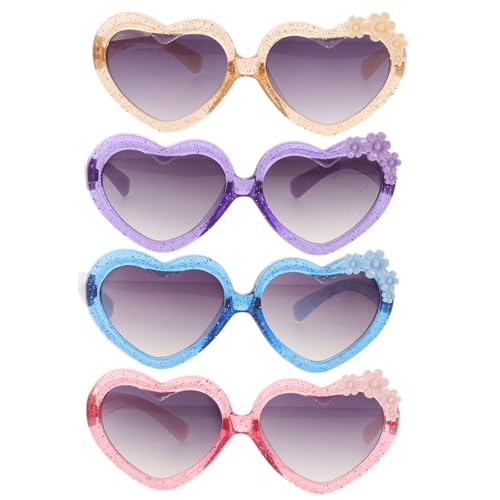 Healvian 4 Stück sonnenbrillen für Party lustig Strand Blau Gläser geburtstagsgeschenk Festivalbrille herzförmige Cosplay-Brille Kinderbrille Plastik Healvian 4 Stück sonnenbrillen für Party lustig Strand Blau Gläser geburtstagsgeschenk Festivalbrille herzförmige Cosplay-Brille Kinderbrille Plastik von Healvian