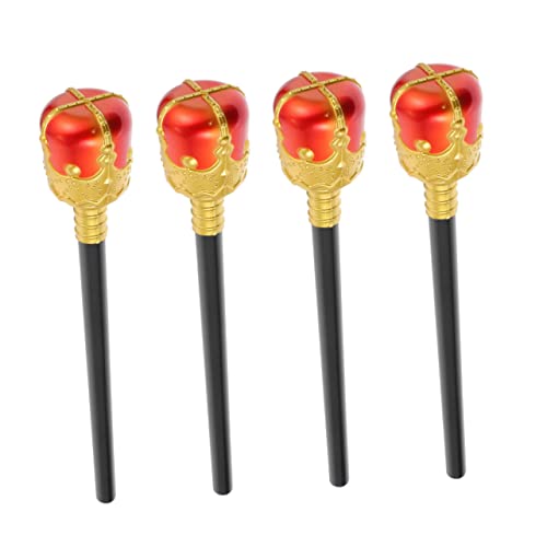 Healvian 4 Stücke Zauberstab Für Jungen Ritter Halloween Prinz Dekoration Zauberstäbe Halloween Prop Kunststoff Zufällige Farbe Healvian 4 Stücke Zauberstab Für Jungen Ritter Halloween Prinz Dekoration Zauberstäbe Halloween Prop Kunststoff Zufällige Farbe von Healvian
