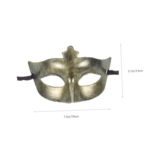 Healvian 40 Stück Teiliges Vintage Masquerade Masken Leichte Halbmasken in Gold und Silber Verstellbares Band für Cosplay Halloween Kostümparty Geeignet für Damen und Mädchen Healvian 40 Stück Teiliges Vintage Masquerade Masken Leichte Halbmasken in Gold und Silber Verstellbares Band für Cosplay Halloween Kostümparty Geeignet für Damen und Mädchen von Healvian