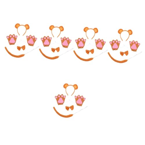 Healvian 5 Sätze Affenohren Stirnband Kostüm-Ohr-Stirnbänder Affen-Haarband Zubehör Affen-Cosplay-Requisiten Ohr Stirnband Affenohren und Affen Stirnbänder Affenkostüm Plüsch Brown Healvian 5 Sätze Affenohren Stirnband Kostüm-Ohr-Stirnbänder Affen-Haarband Zubehör Affen-Cosplay-Requisiten Ohr Stirnband Affenohren und Affen Stirnbänder Affenkostüm Plüsch Brown von Healvian