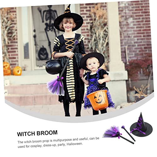 Healvian 5 Sätze Halloween Hexenhut mit Abnehmbarem Besen Cosplay Hut für Frauen und Mädchen Vielseitig für Karneval Masquerade und Halloween Party Komfortabel Dekorativ Flexible Nutzung Healvian 5 Sätze Halloween Hexenhut mit Abnehmbarem Besen Cosplay Hut für Frauen und Mädchen Vielseitig für Karneval Masquerade und Halloween Party Komfortabel Dekorativ Flexible Nutzung von Healvian