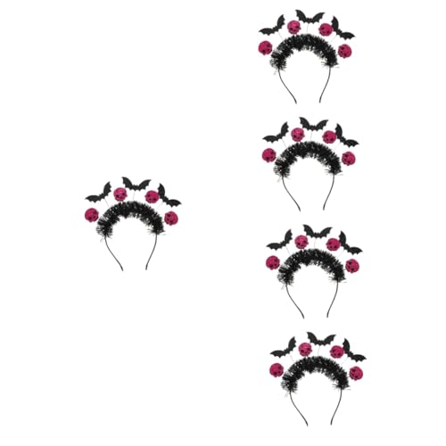 Healvian 5 Stück Halloween Skull Headband für Kostümpartys Vielseitige Kopfbedeckung für Halloween Hochzeiten und Fotorequisiten Geeignet für Kopfgrößen und Haartypen Healvian 5 Stück Halloween Skull Headband für Kostümpartys Vielseitige Kopfbedeckung für Halloween Hochzeiten und Fotorequisiten Geeignet für Kopfgrößen und Haartypen von Healvian