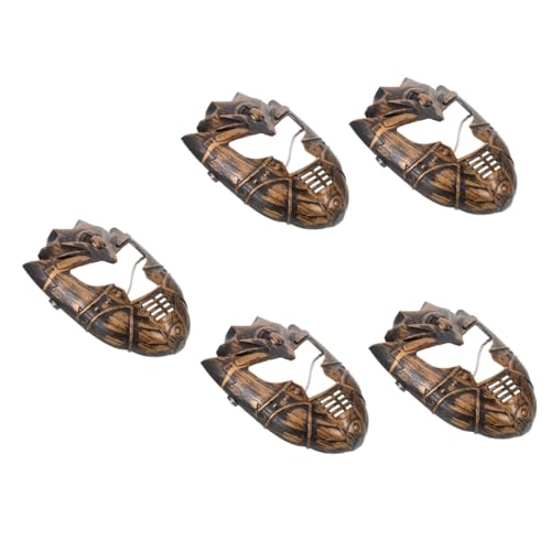 Healvian 5 Stück Maske für Herren Vintage für Halloween Karneval und Kostümparty Elastisches Band Geeignet für Männer und Frauen Vielseitig Einsetzbar für Cosplay und Besondere Anlässe Healvian 5 Stück Maske für Herren Vintage für Halloween Karneval und Kostümparty Elastisches Band Geeignet für Männer und Frauen Vielseitig Einsetzbar für Cosplay und Besondere Anlässe von Healvian