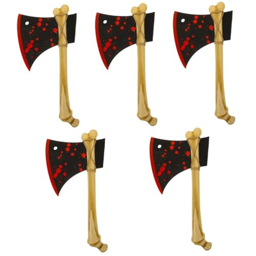 Healvian 5 Stück Simulierte Requisite Schaumstoff Einseitige Halloween Kostüm Requisite für Cosplay und Partys Leicht und Tragbar für Festlichkeiten und Bühnenaufführungen von Healvian