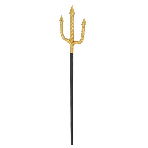 Healvian 54 Zoll Dreizack Für Erwachsene König Dreizack Spielzeug Teufel Pitchgabel Requisite Für Halloween Maskerade Cosplay-Party Healvian 54 Zoll Dreizack Für Erwachsene König Dreizack Spielzeug Teufel Pitchgabel Requisite Für Halloween Maskerade Cosplay-Party von Healvian