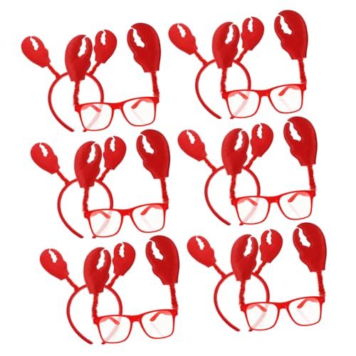 Healvian 6 Sets Krabbenaugen Linsenreifen Halloween Krabbenkostüm Haarbänder Palm Pals Krabben Haar Accessoire Stirnband Festival Sonnenbrille Krallen Krabbenbrille Kostüme Healvian 6 Sets Krabbenaugen Linsenreifen Halloween Krabbenkostüm Haarbänder Palm Pals Krabben Haar Accessoire Stirnband Festival Sonnenbrille Krallen Krabbenbrille Kostüme von Healvian