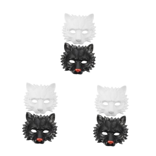Healvian 6 Stck. Löwenmaske für Erwachsene Halloween Cosplay Maske Atmungsaktive Maskerade Maske für Karneval Festliche Partys und Bühnenaufführungen Healvian 6 Stck. Löwenmaske für Erwachsene Halloween Cosplay Maske Atmungsaktive Maskerade Maske für Karneval Festliche Partys und Bühnenaufführungen von Healvian