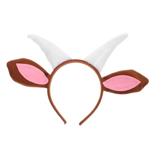 Healvian 7 Stück Ziegenkopf Stirnband Plüsch Cartoon Tierkopfschmuck Dehnbar für Kostümspiel Geburtstagskrone und Party Einheitsgröße für Mädchen und Teens Lustige Foto Requisite für Healvian 7 Stück Ziegenkopf Stirnband Plüsch Cartoon Tierkopfschmuck Dehnbar für Kostümspiel Geburtstagskrone und Party Einheitsgröße für Mädchen und Teens Lustige Foto Requisite für von Healvian