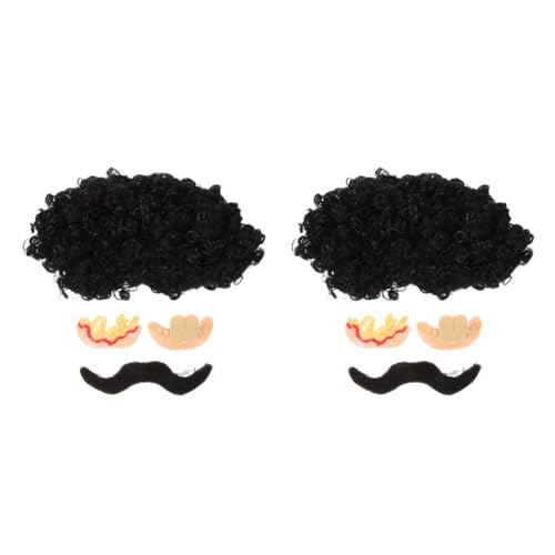 Healvian 8 Stck. Perückenputzanzug Halloween-Fälschungshaar Kostümperücken Halloween-Cosplay-Zubehör Scary Halloween -Kostüme gefälscht beängstigend Cosplay-Anzieh-Requisiten Party Props Healvian 8 Stck. Perückenputzanzug Halloween-Fälschungshaar Kostümperücken Halloween-Cosplay-Zubehör Scary Halloween -Kostüme gefälscht beängstigend Cosplay-Anzieh-Requisiten Party Props von Healvian