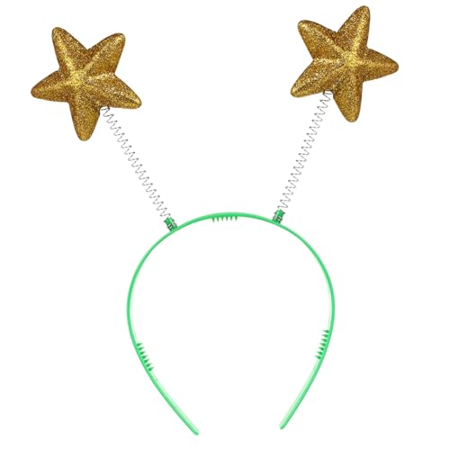 Healvian 8 Stück Teiliges Haarreifen mit Funkelnden Pailletten Elastisches Stern Stirnband für Mädchen Modischer Haarschmuck für Party und Festliche Anlässe von Healvian