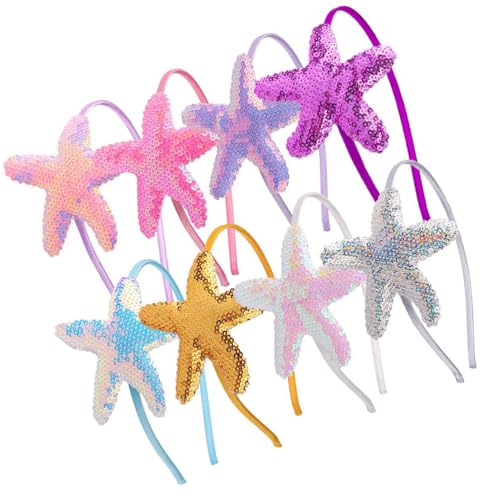 Healvian 8 Stücke Stirnbänder für Mädchen Glitzer Haarreifen Kinder Pailletten Haarband Rutschfest Niedliche Haarbänder für Kinder Marine Tier kopfschmuck Healvian 8 Stücke Stirnbänder für Mädchen Glitzer Haarreifen Kinder Pailletten Haarband Rutschfest Niedliche Haarbänder für Kinder Marine Tier kopfschmuck von Healvian