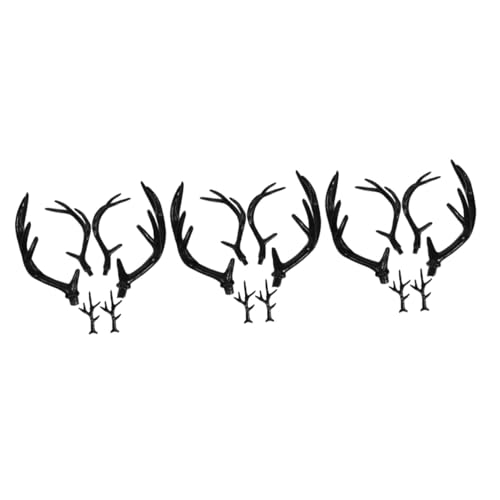 Healvian 9 Paare Diy Deer Antlers Headdress Kunstleder Geweih für Halloween Cosplay Dekoration Vielseitig Einsetzbar für Partys und Kreative Kostüme Healvian 9 Paare Diy Deer Antlers Headdress Kunstleder Geweih für Halloween Cosplay Dekoration Vielseitig Einsetzbar für Partys und Kreative Kostüme von Healvian