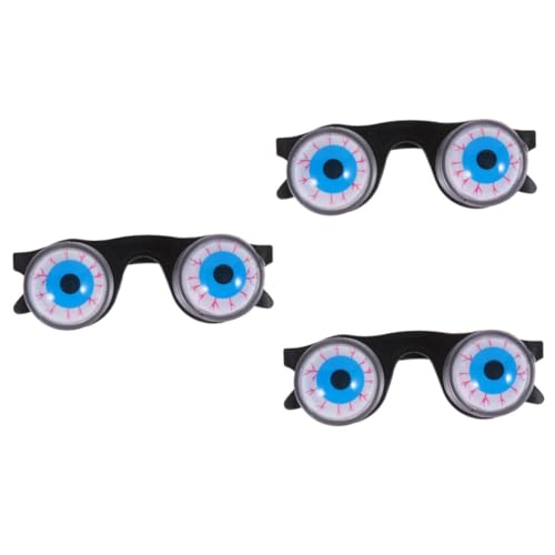 Healvian 9 Stck. Frühlingsbrille Brille mit hängenden Augen Scherzbrille Party-Brille schnapsgläser Halloween-Accessoires für Healvian 9 Stck. Frühlingsbrille Brille mit hängenden Augen Scherzbrille Party-Brille schnapsgläser Halloween-Accessoires für von Healvian