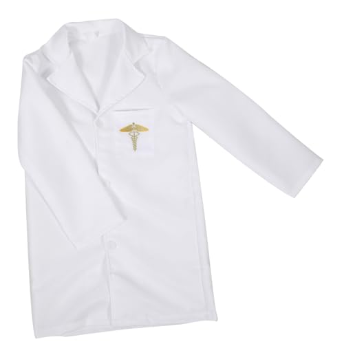Healvian Arztkleidung für vorgeben Die Kleinkindarzt verkleiden sich Kinderarzt verkleiden sich Ärzte verkleiden sich Ärzte sich anziehen Kinderärzte Outfit Polyester Weiß Healvian Arztkleidung für vorgeben Die Kleinkindarzt verkleiden sich Kinderarzt verkleiden sich Ärzte verkleiden sich Ärzte sich anziehen Kinderärzte Outfit Polyester Weiß von Healvian