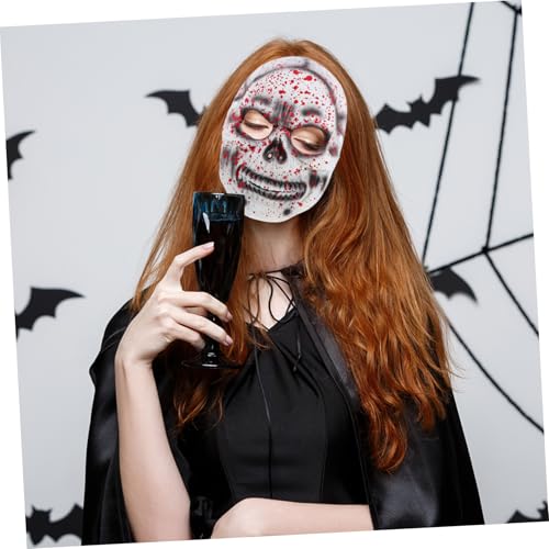 Healvian Blutige Halloween Maske PU Schaum Skelett Masquerade Maskeradenmaske für Erwachsene Kostüm Party Cosplay Leicht und Realistisch für Gruselige Faschingsfeier Healvian Blutige Halloween Maske PU Schaum Skelett Masquerade Maskeradenmaske für Erwachsene Kostüm Party Cosplay Leicht und Realistisch für Gruselige Faschingsfeier von Healvian