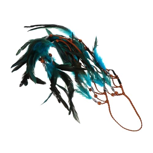 Healvian Boho Haarband Damen Elastisches Stirnband mit Perlen Leichter Kopfschmuck für Festival Party Tanz und Halloween Langlebiger Hippie Haarreif im Indischen Stil Healvian Boho Haarband Damen Elastisches Stirnband mit Perlen Leichter Kopfschmuck für Festival Party Tanz und Halloween Langlebiger Hippie Haarreif im Indischen Stil von Healvian