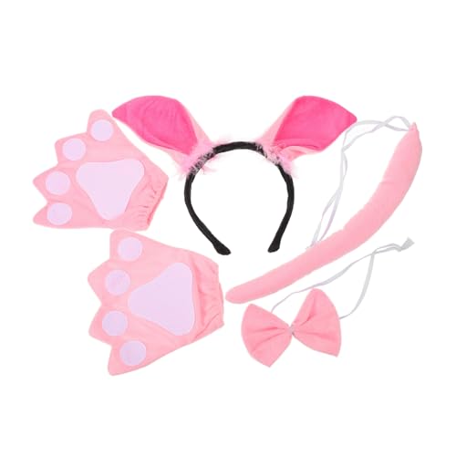Healvian Cosplay Haarreif Set Schweineohren und Weiches Material Leicht und Vielseitiges Kostümzubehör für Halloween Rollenspiel und Kindergartenaufführungen Healvian Cosplay Haarreif Set Schweineohren und Weiches Material Leicht und Vielseitiges Kostümzubehör für Halloween Rollenspiel und Kindergartenaufführungen von Healvian