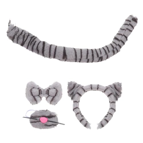 Healvian Cosplay Katzenohren Stirnband Set mit Leopardenmuster Weiches Kopfband Vielseitig für Fasching Karneval Kinderkostüm und Bühnenauftritte Geeignet Healvian Cosplay Katzenohren Stirnband Set mit Leopardenmuster Weiches Kopfband Vielseitig für Fasching Karneval Kinderkostüm und Bühnenauftritte Geeignet von Healvian