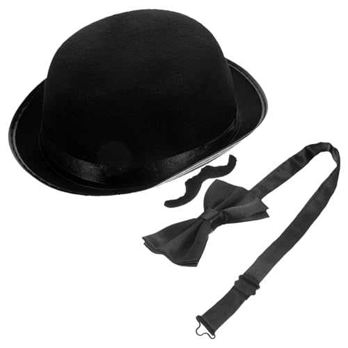 Healvian Detektiv Cosplay Teilig mit Hut Schnurrbart und Fliege für Rollenspiele Kostümzubehör für und Halloween Partys Verkleidungsspiel für Erwachsene Healvian Detektiv Cosplay Teilig mit Hut Schnurrbart und Fliege für Rollenspiele Kostümzubehör für und Halloween Partys Verkleidungsspiel für Erwachsene von Healvian