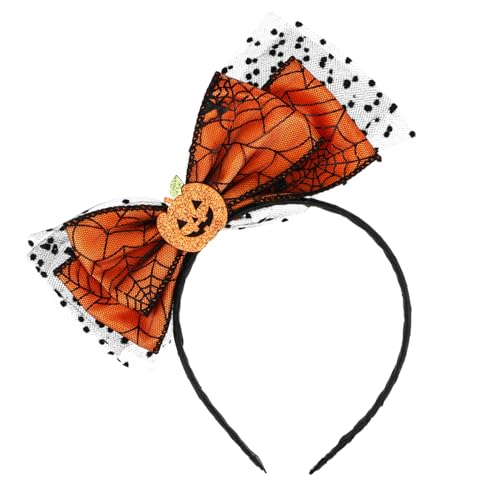 Healvian Dieses Halloween Stirnband mit Schleife Form Eines Kürbisses und Zusätzlichen Gruseligen Motiven Wie Skeletten und Spinnen Verleiht Jedem Kostüm das Gewisse Etwas Hochwertige Healvian Dieses Halloween Stirnband mit Schleife Form Eines Kürbisses und Zusätzlichen Gruseligen Motiven Wie Skeletten und Spinnen Verleiht Jedem Kostüm das Gewisse Etwas Hochwertige von Healvian