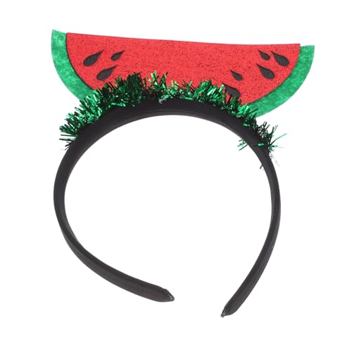 Healvian Elastisches Verstellbares Wassermelonen Haarband Damen Haarreif Cartoon Hawaii Kopfschmuck für Party Festival Alltag Bequemes Dehnbares Haarschmuck Zubehör Healvian Elastisches Verstellbares Wassermelonen Haarband Damen Haarreif Cartoon Hawaii Kopfschmuck für Party Festival Alltag Bequemes Dehnbares Haarschmuck Zubehör von Healvian