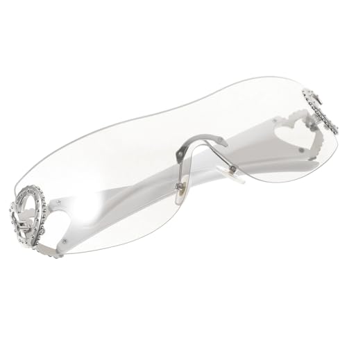 Healvian Elegante Rahmenlose Herz-sonnenbrille Leichtes Und Bequemes Modeaccessoire Für Damen Und Herren Unisex Partygeschenk Healvian Elegante Rahmenlose Herz-sonnenbrille Leichtes Und Bequemes Modeaccessoire Für Damen Und Herren Unisex Partygeschenk von Healvian