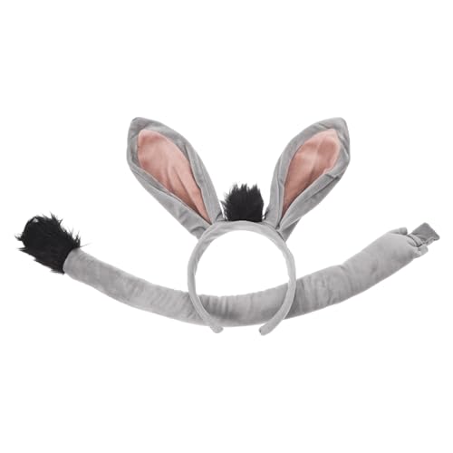 Healvian Esel Kostüm mit Weichem Haarreif und aus Kunstpelz Bequemes Strapazierfähiges Tier Accessoire für Fasching Halloween Karneval und Kindergeburtstag Geeignet für Mädchen und Jungen Healvian Esel Kostüm mit Weichem Haarreif und aus Kunstpelz Bequemes Strapazierfähiges Tier Accessoire für Fasching Halloween Karneval und Kindergeburtstag Geeignet für Mädchen und Jungen von Healvian