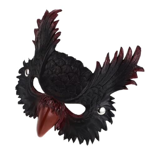 Healvian Eulengesicht Maske Verstellbare Kunststoffmaske für Halloween Karneval Cosplay Partys als Kostümzubehör und Requisite für Vogel Themenveranstaltungen Healvian Eulengesicht Maske Verstellbare Kunststoffmaske für Halloween Karneval Cosplay Partys als Kostümzubehör und Requisite für Vogel Themenveranstaltungen von Healvian