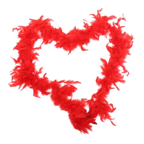 Healvian Feder Schal Mädchen Für Erwachsene Hochzeitsboa Accessoires Aus Den 1920er Jahren Boa Für Frauen Partyboa Flapper-zubehör Aus Den 1920er Jahren 1920er Für Frauen Rot Healvian Feder Schal Mädchen Für Erwachsene Hochzeitsboa Accessoires Aus Den 1920er Jahren Boa Für Frauen Partyboa Flapper-zubehör Aus Den 1920er Jahren 1920er Für Frauen Rot von Healvian