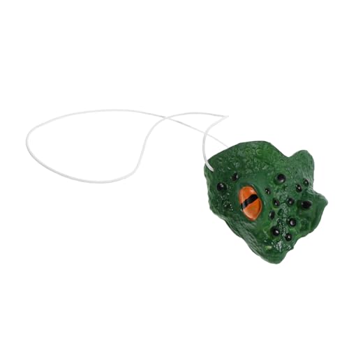 Healvian Froschnase Realistische Cosplay Requisite für Halloween für Kostümpartys Karneval und Maskeraden mit Elastischem Band für Sicheren Halt Langlebigem und Wiederverwendbarem Vinyl von Healvian
