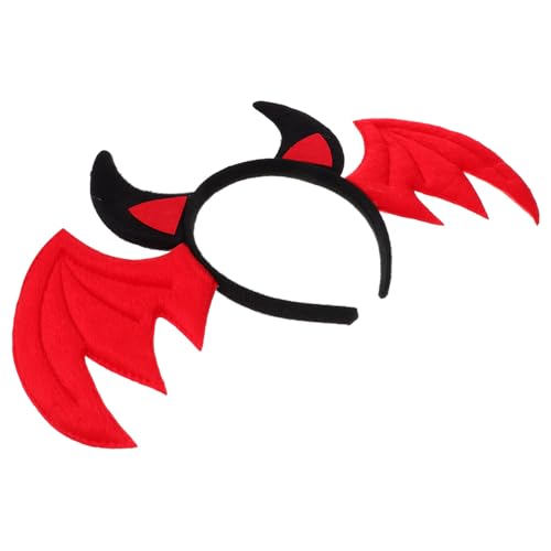 Healvian Halloween Bat Flügel Haarreif Cosplay Headband Langlebig für Damen Karneval Kostüm Party Fasching und Maskerade Dekoration Healvian Halloween Bat Flügel Haarreif Cosplay Headband Langlebig für Damen Karneval Kostüm Party Fasching und Maskerade Dekoration von Healvian