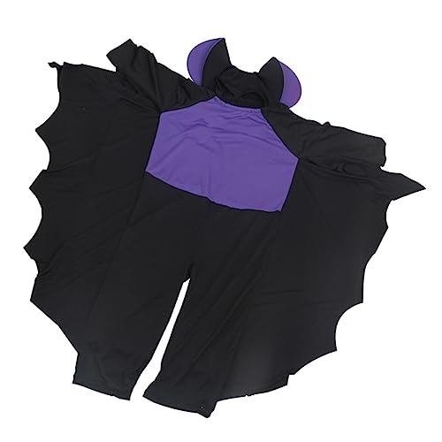 Healvian Halloween Fledermaus Kostüm für Unisex Cosplay Outfit für Jungen und Mädchen für Halloween Feiern und Auftritte Healvian Halloween Fledermaus Kostüm für Unisex Cosplay Outfit für Jungen und Mädchen für Halloween Feiern und Auftritte von Healvian