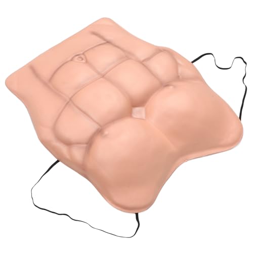 Healvian Halloween Gefälschte Brust Gefälschte Körpermuskeln Gefälschte Silikonkörper Bodysuit Muskelbodysuit Kostüm Gefälschte Muskeln Silikonbody Brustmuskeln Kostüm Gefälschte Muscale von Healvian