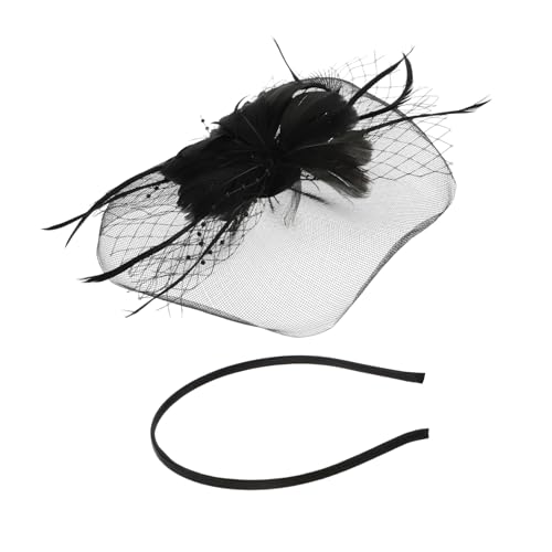 Healvian Kopfschmuck Mit Federn Für Festival Halloween Haarreifen Aus Tüll Kreatives Feder-kopfschmuck-accessoire Für Partys Und Cosplay Healvian Kopfschmuck Mit Federn Für Festival Halloween Haarreifen Aus Tüll Kreatives Feder-kopfschmuck-accessoire Für Partys Und Cosplay von Healvian