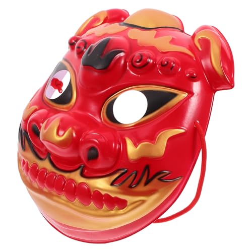 Healvian Halloween Löwenmaske Gruselige Tiermaske für Kostümpartys Cosplay Leichte Realistische Maske für Halloween Dekoration und Auftritte Healvian Halloween Löwenmaske Gruselige Tiermaske für Kostümpartys Cosplay Leichte Realistische Maske für Halloween Dekoration und Auftritte von Healvian