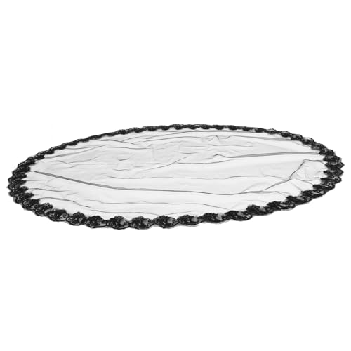 Healvian Halloween Schleier Gothic Braut Accessoire für Kostümpartys Schwarzer Tüll mit Einzigartigem Design für Halloween Cosplay und Fotoshootings Healvian Halloween Schleier Gothic Braut Accessoire für Kostümpartys Schwarzer Tüll mit Einzigartigem Design für Halloween Cosplay und Fotoshootings von Healvian