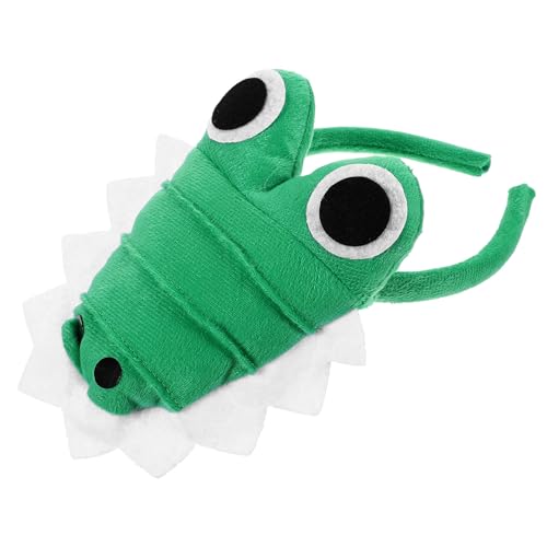 Healvian Halloween-cosplay-tier-stirnband, 3d-plüsch-kopfschmuck für Kostümpartys Und Themenveranstaltungen, Grüne Farbe Healvian Halloween-cosplay-tier-stirnband, 3d-plüsch-kopfschmuck für Kostümpartys Und Themenveranstaltungen, Grüne Farbe von Healvian
