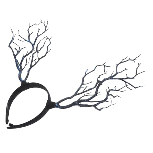 Healvian Hexenhorn Kopfschmuck Hut Ausgefallene Halloween Kopfbedeckung Horn Kopfbedeckung Hexenzubehör Halloween Haar Accessoires Damen Party Halloween Dekoration Frau Cosplay Healvian Hexenhorn Kopfschmuck Hut Ausgefallene Halloween Kopfbedeckung Horn Kopfbedeckung Hexenzubehör Halloween Haar Accessoires Damen Party Halloween Dekoration Frau Cosplay von Healvian