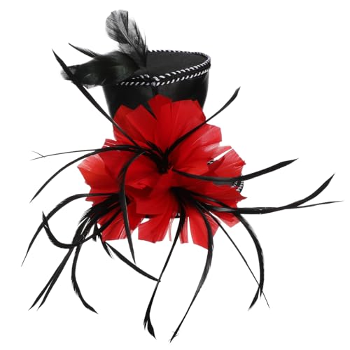 Healvian Hut Haarband mit Federdekor Haaraccessoires für Frauen Halloween Karneval Kostümpartys Leicht Vielseitig Einsetzbar Healvian Hut Haarband mit Federdekor Haaraccessoires für Frauen Halloween Karneval Kostümpartys Leicht Vielseitig Einsetzbar von Healvian
